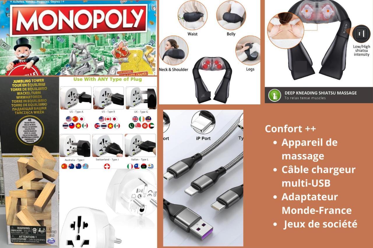 Mona Lisa : Superbe Loft Centre Ville - Parking Gratuit - Wifi Ultra Rapide-Appareil Massage-Netflix-Jeu Societe トロワ エクステリア 写真