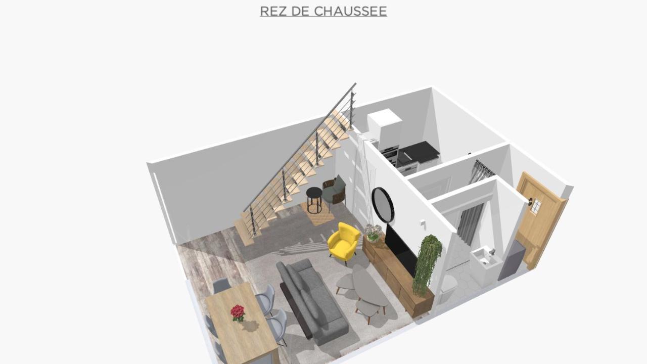 Mona Lisa : Superbe Loft Centre Ville - Parking Gratuit - Wifi Ultra Rapide-Appareil Massage-Netflix-Jeu Societe トロワ エクステリア 写真