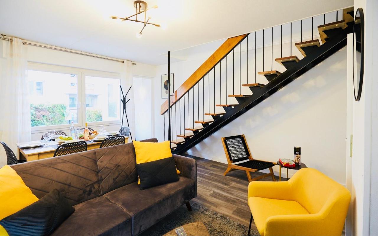 Mona Lisa : Superbe Loft Centre Ville - Parking Gratuit - Wifi Ultra Rapide-Appareil Massage-Netflix-Jeu Societe トロワ エクステリア 写真